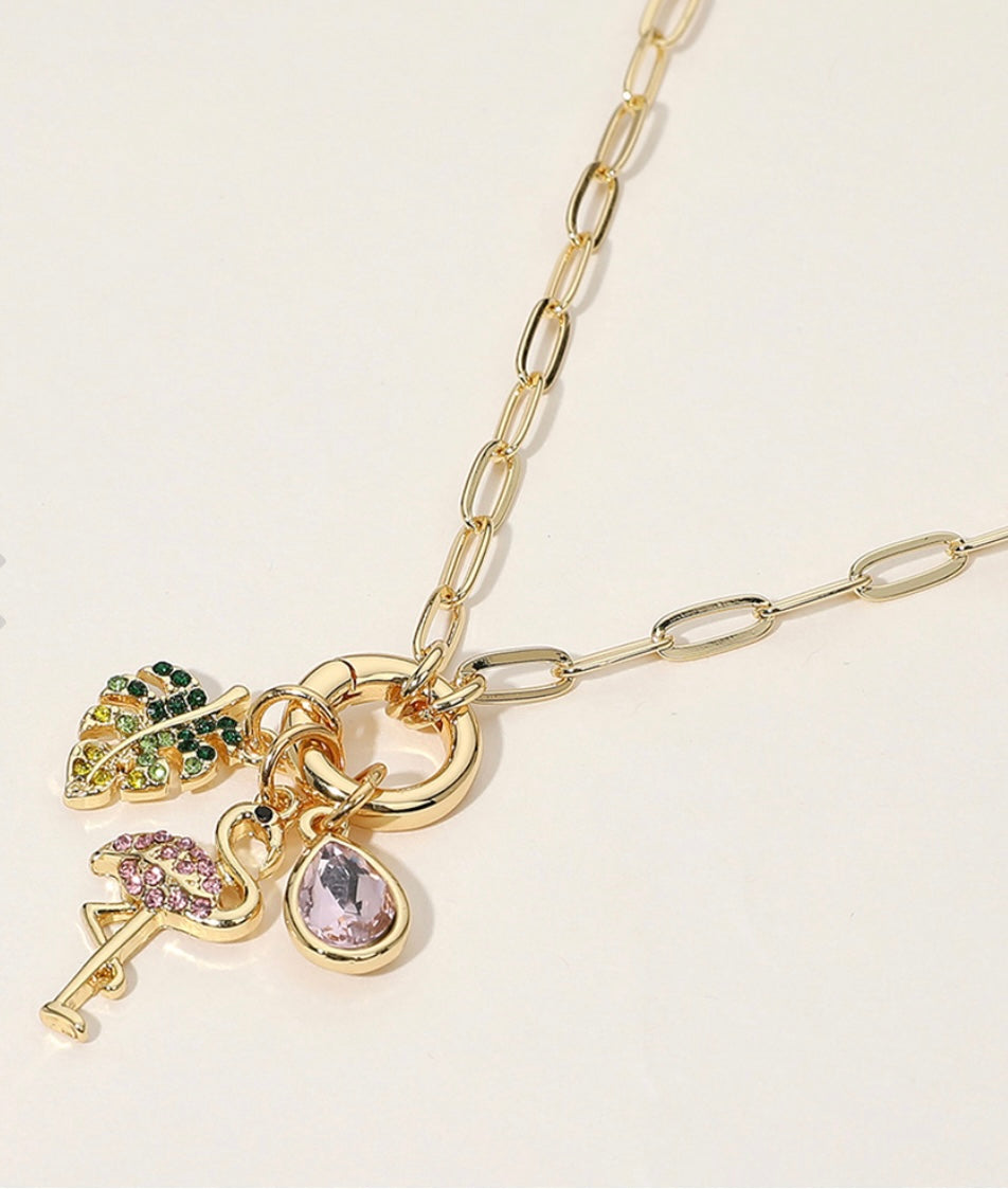 TRENDY CHARMS NECKLACE
