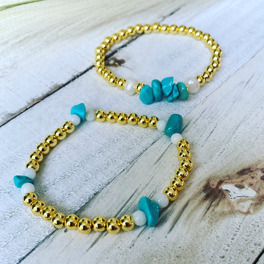 Ocean beads bracelet