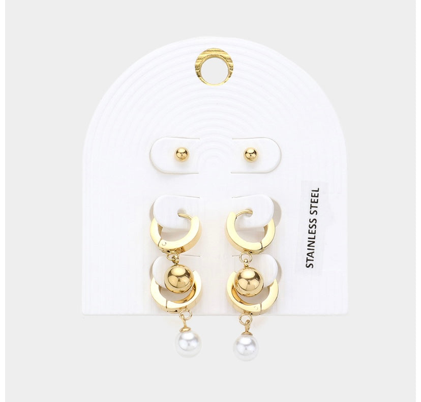 EARRINGS TRIO SETS